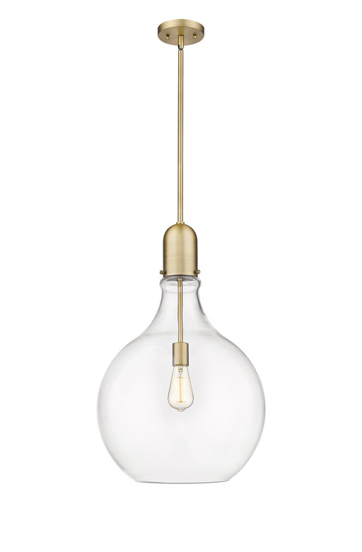 Innovations - 492-1S-BB-G582-16 - One Light Pendant - Auralume - Brushed Brass