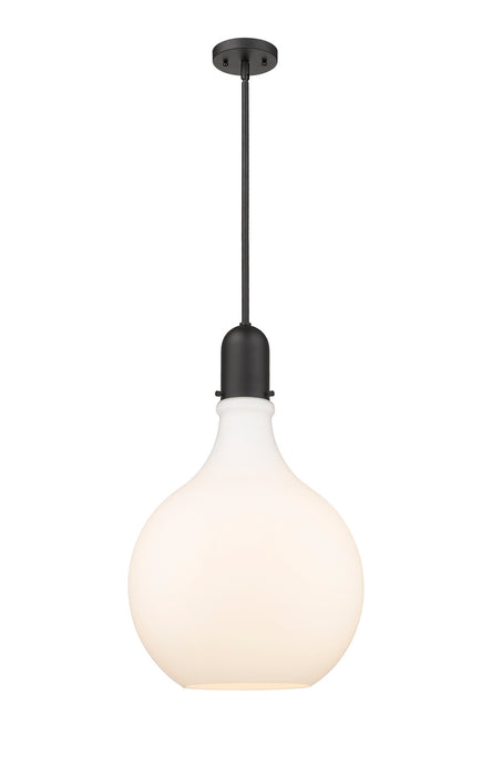 Innovations - 492-1S-BK-G581-16 - One Light Pendant - Auralume - Matte Black
