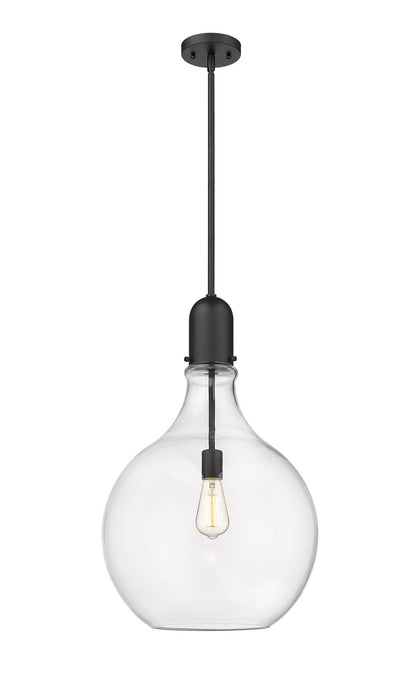 Innovations - 492-1S-BK-G582-16 - One Light Pendant - Auralume - Matte Black