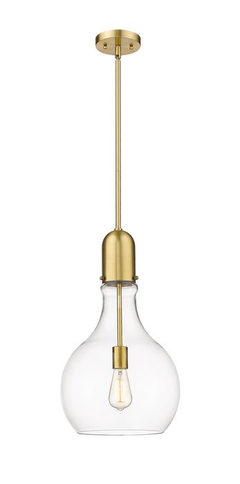 Innovations - 492-1S-SG-G582-12 - One Light Mini Pendant - Auralume - Satin Gold
