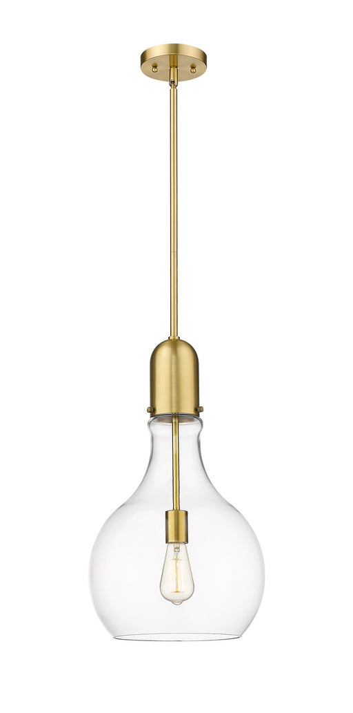 Innovations - 492-1S-SG-G582-12 - One Light Mini Pendant - Auralume - Satin Gold