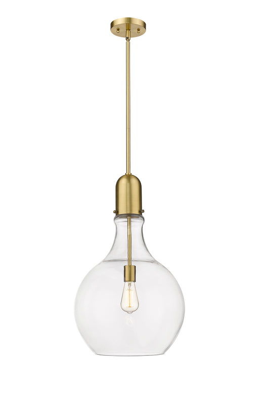 Innovations - 492-1S-SG-G582-14-LED - LED Pendant - Auralume - Satin Gold