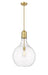 Innovations - 492-1S-SG-G582-16 - One Light Pendant - Auralume - Satin Gold