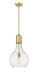 Innovations - 492-1S-SG-G584-12 - One Light Mini Pendant - Auralume - Satin Gold