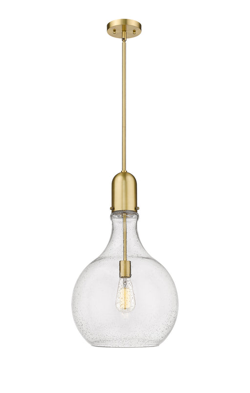 Innovations - 492-1S-SG-G584-14 - One Light Pendant - Auralume - Satin Gold