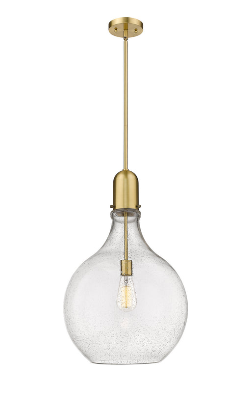 Innovations - 492-1S-SG-G584-16 - One Light Pendant - Auralume - Satin Gold