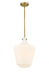 Innovations - 493-1S-BB-G501-12 - One Light Mini Pendant - Norwalk - Brushed Brass