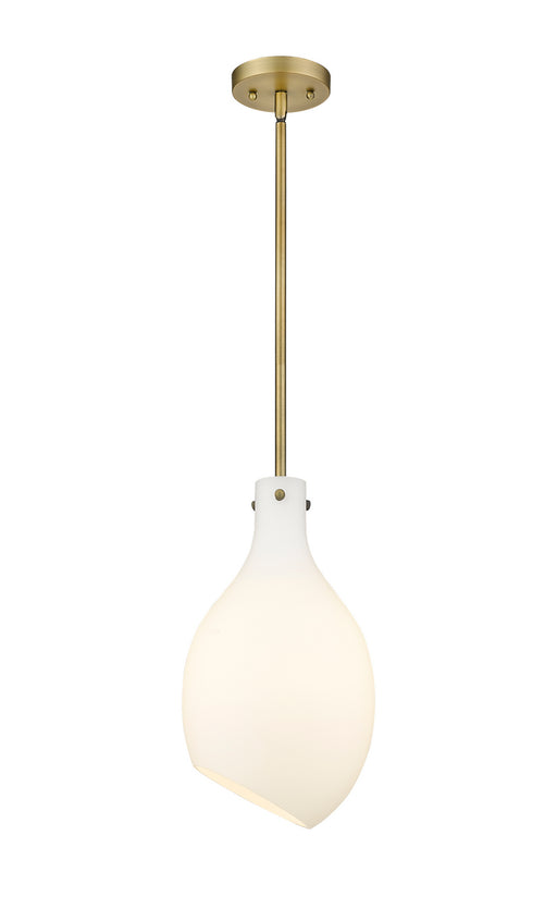 Innovations - 493-1S-BB-G551-9 - One Light Mini Pendant - Norwalk - Brushed Brass