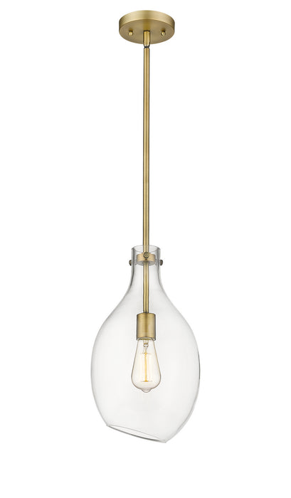 Innovations - 493-1S-BB-G552-9-LED - LED Mini Pendant - Norwalk - Brushed Brass