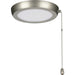 Progress Lighting - P260002-152-30 - LED Fan Light Kit - Air Pro Edgelit - Painted Nickel