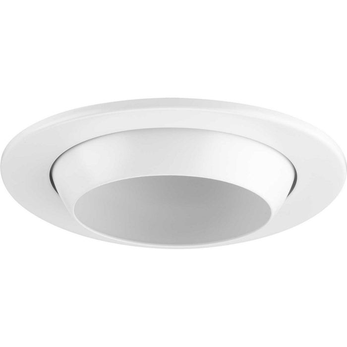 Progress Lighting - P804003-028 - One Light Eyeball Trim - Satin White