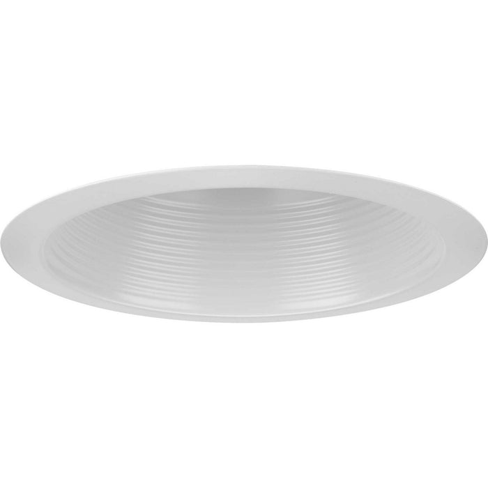 Progress Lighting - P806000-028 - One Light Baffle Trim - Satin White