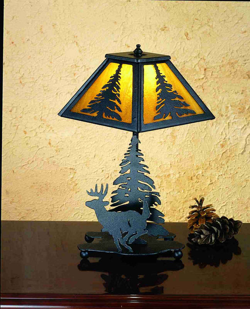 Meyda Tiffany - 203158 - One Light Accent Lamp - Lone Deer