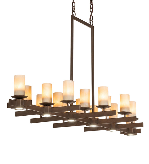 Meyda Tiffany - 248047 - 16 Light Chandelier - Wrought Iron