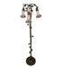 Meyda Tiffany - 255139 - Three Light Floor Lamp - Stained Glass Pond Lily - Mahogany Bronze