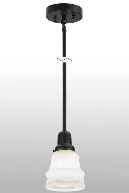 Meyda Tiffany - 255202 - One Light Pendant - Revival - Craftsman Brown