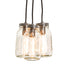 Meyda Tiffany - 255331 - Three Light Pendant - Mason Jar - Nickel