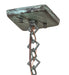 Meyda Tiffany - 255711 - One Light Pendant - Hyde Park - Verdigris