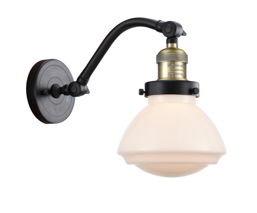 Innovations - 515-1W-BAB-G321 - One Light Wall Sconce - Franklin Restoration - Black Antique Brass