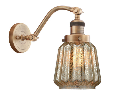 Innovations - 515-1W-BB-G146-LED - LED Wall Sconce - Franklin Restoration - Brushed Brass