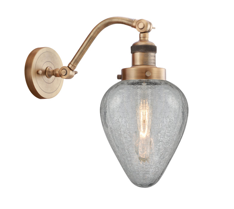 Innovations - 515-1W-BB-G165-LED - LED Wall Sconce - Franklin Restoration - Brushed Brass