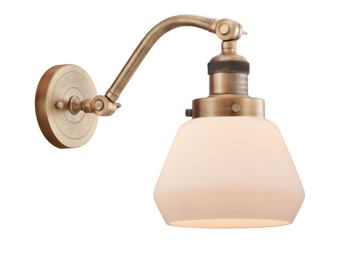 Franklin Restoration One Light Wall Sconce Brushed Brass