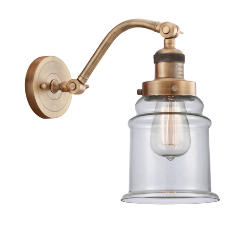 Innovations - 515-1W-BB-G182 - One Light Wall Sconce - Franklin Restoration - Brushed Brass