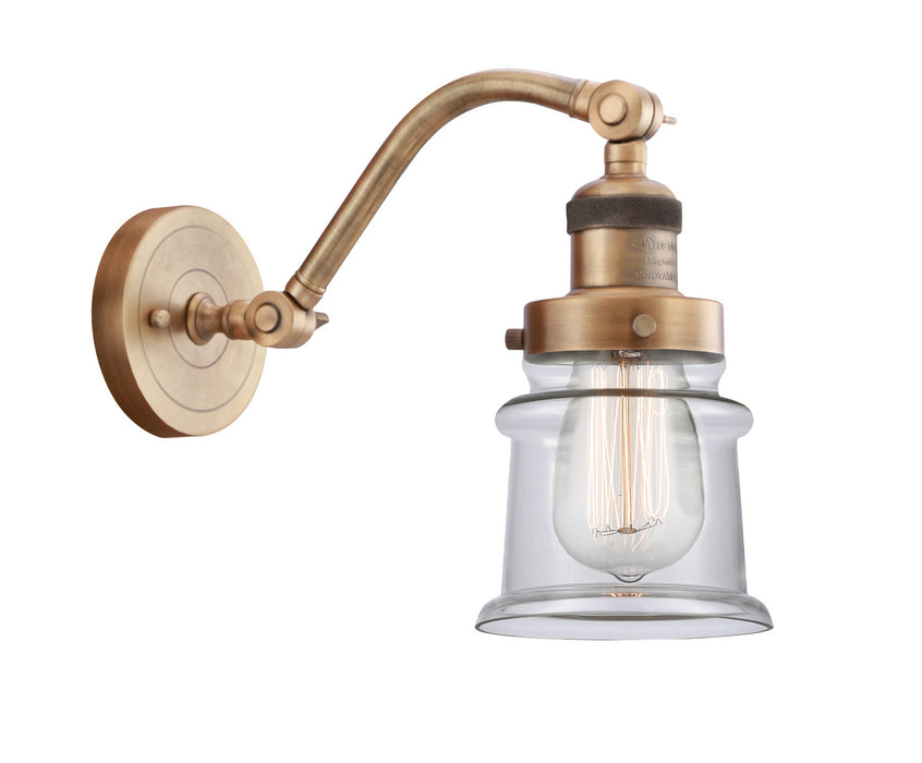 Innovations - 515-1W-BB-G182S-LED - LED Wall Sconce - Franklin Restoration - Brushed Brass