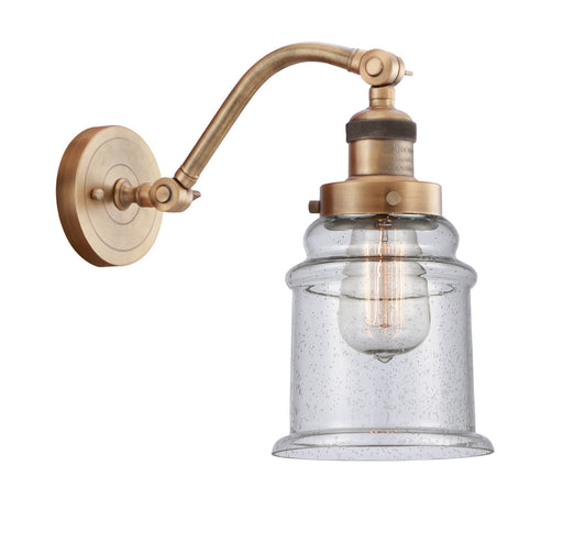 Innovations - 515-1W-BB-G184-LED - LED Wall Sconce - Franklin Restoration - Brushed Brass
