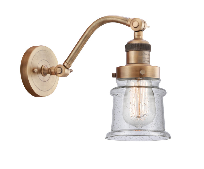 Innovations - 515-1W-BB-G184S - One Light Wall Sconce - Franklin Restoration - Brushed Brass