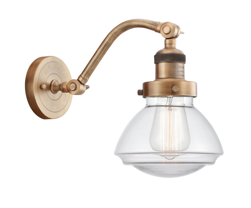 Innovations - 515-1W-BB-G322-LED - LED Wall Sconce - Franklin Restoration - Brushed Brass