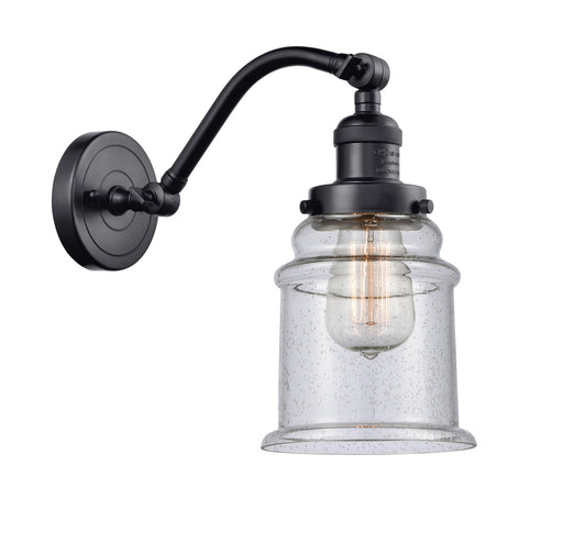 Innovations - 515-1W-BK-G184 - One Light Wall Sconce - Franklin Restoration - Matte Black