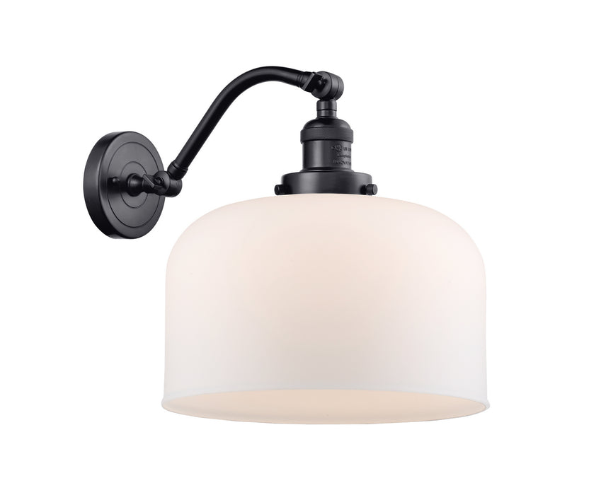 Innovations - 515-1W-BK-G71-L - One Light Wall Sconce - Franklin Restoration - Matte Black