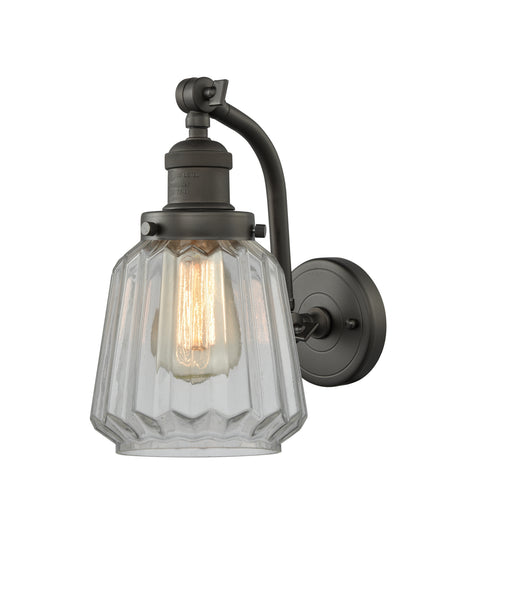 Innovations - 515-1W-OB-G142 - One Light Wall Sconce - Franklin Restoration - Oil Rubbed Bronze