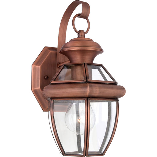 Quoizel - NY8315AC - One Light Outdoor Wall Lantern - Newbury - Aged Copper