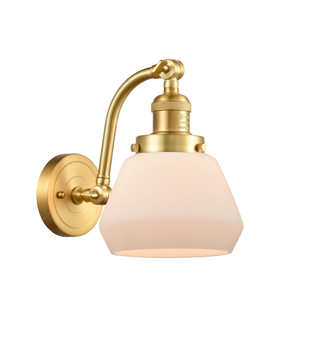 Innovations - 515-1W-SG-G171-LED - LED Wall Sconce - Franklin Restoration - Satin Gold