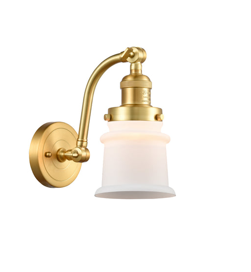 Innovations - 515-1W-SG-G181S-LED - LED Wall Sconce - Franklin Restoration - Satin Gold