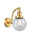 Innovations - 515-1W-SG-G204-6 - One Light Wall Sconce - Franklin Restoration - Satin Gold