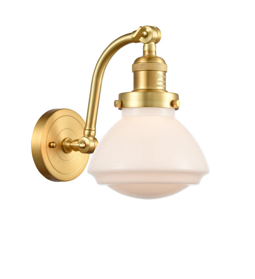 Innovations - 515-1W-SG-G321-LED - LED Wall Sconce - Franklin Restoration - Satin Gold