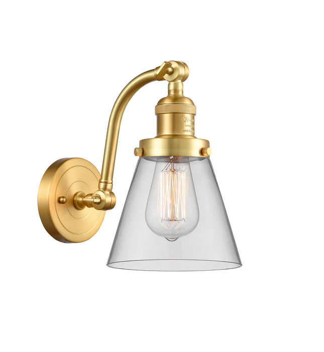 Innovations - 515-1W-SG-G62-LED - LED Wall Sconce - Franklin Restoration - Satin Gold