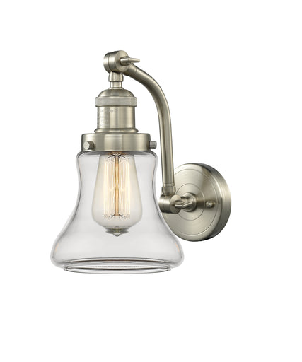 Franklin Restoration One Light Wall Sconce Brushed Satin Nickel