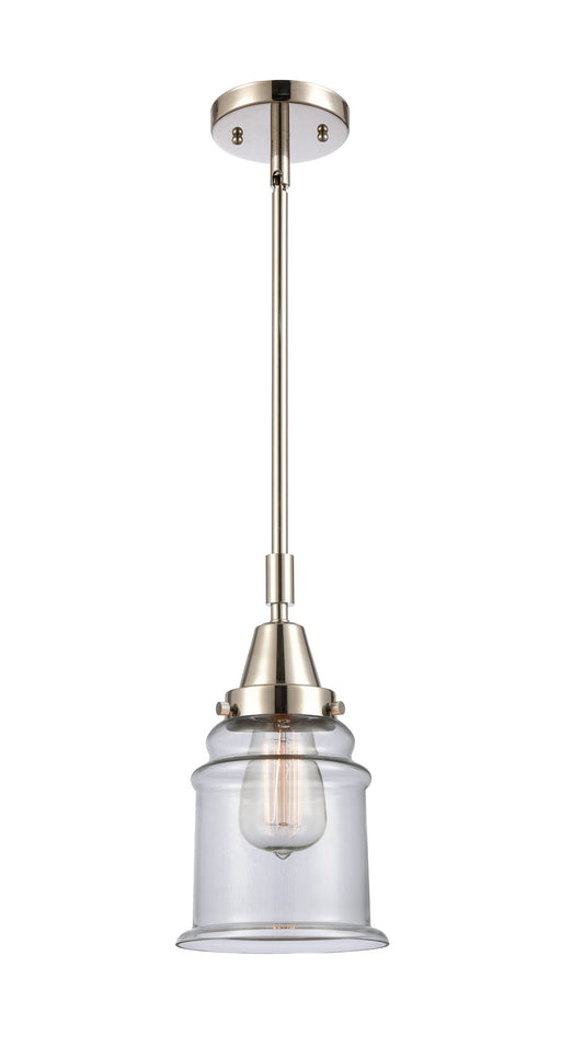 Innovations - 447-1S-PN-G182 - One Light Mini Pendant - Caden - Polished Nickel