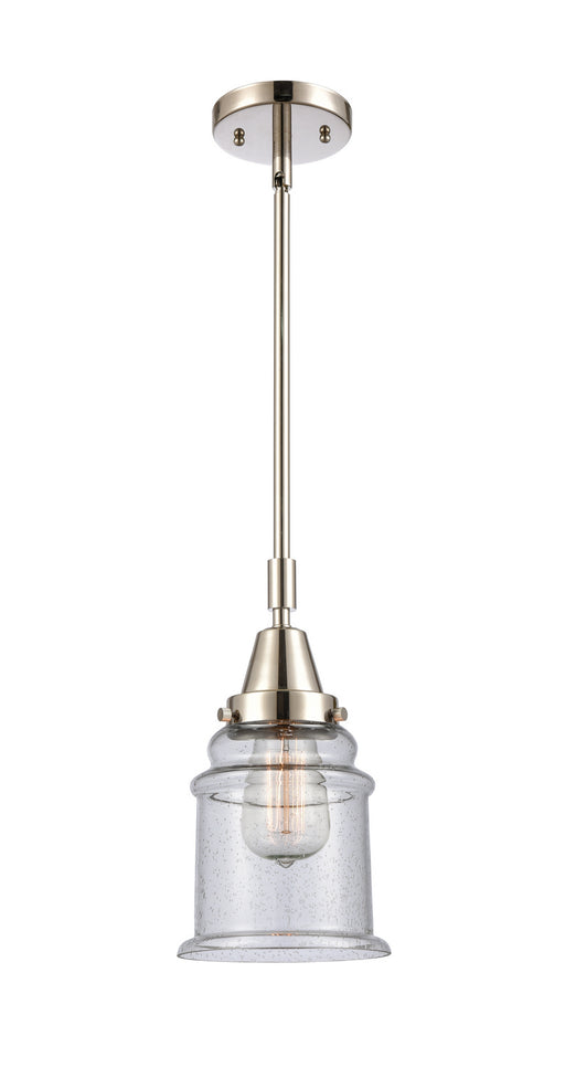 Innovations - 447-1S-PN-G184-LED - LED Mini Pendant - Caden - Polished Nickel