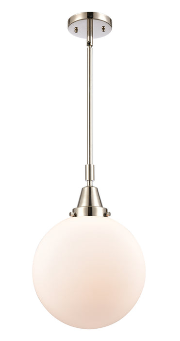 Innovations - 447-1S-PN-G201-10-LED - LED Mini Pendant - Caden - Polished Nickel