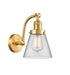 Innovations - 515-1W-SG-G62 - One Light Wall Sconce - Franklin Restoration - Satin Gold