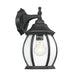 Meridian - M50053BK - One Light Outdoor Wall Sconce - Black