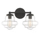 Meridian - M80072ORB - Two Light Bathroom Vanity - Oil Rubbed Bronze