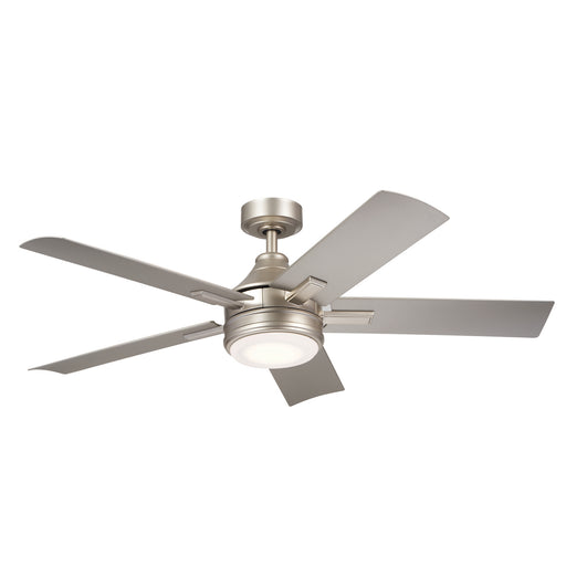 Kichler - 310075NI - 52``Ceiling Fan - Tide - Brushed Nickel