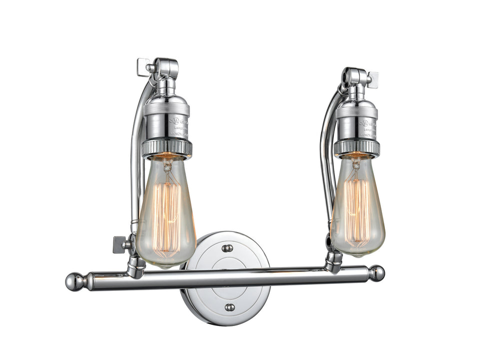 Innovations - 515-2W-PC - Two Light Bath Vanity - Franklin Restoration - Polished Chrome