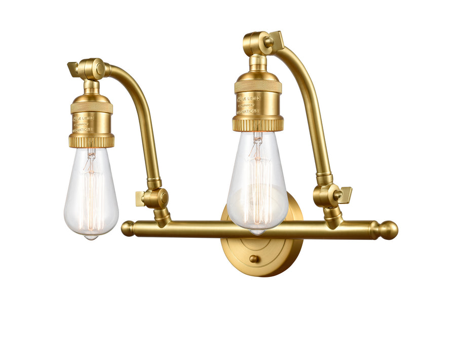 Innovations - 515-2W-SG - Two Light Bath Vanity - Franklin Restoration - Satin Gold